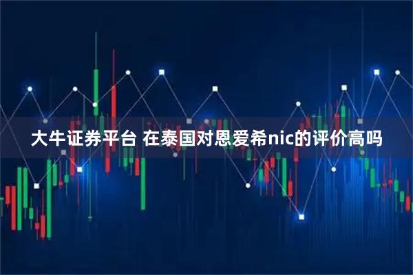 大牛证券平台 在泰国对恩爱希nic的评价高吗